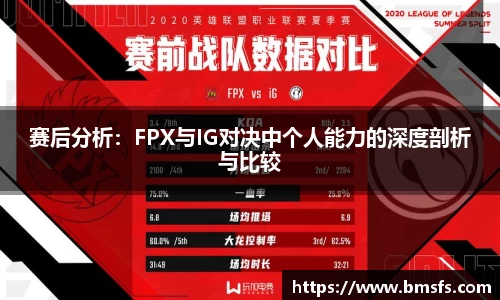 赛后分析：FPX与IG对决中个人能力的深度剖析与比较